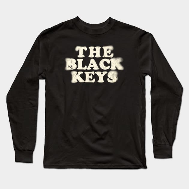 the black keys - noise type Long Sleeve T-Shirt by HANASUISI